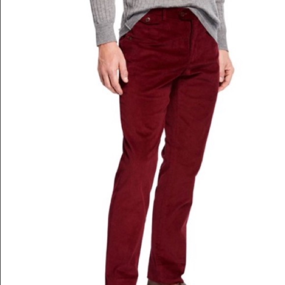 Lane Bryant Burgundy Corduroy Pants 